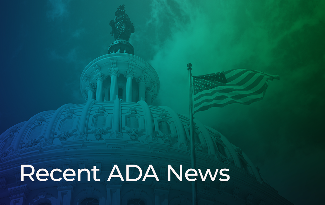 Recent ADA News