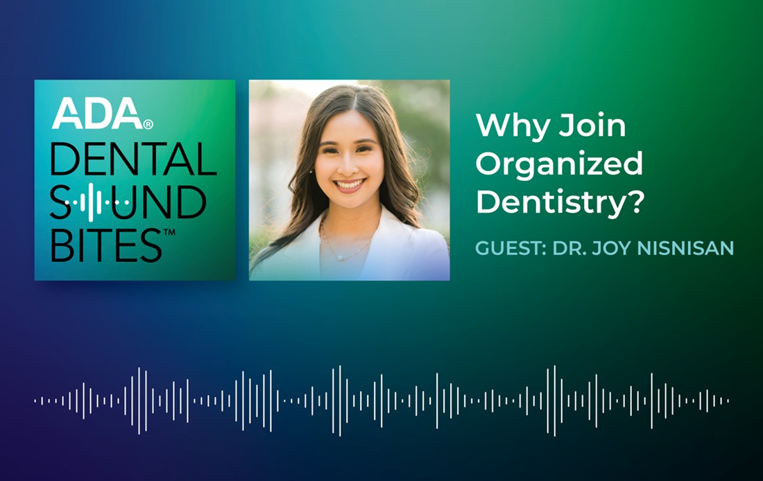 Dr Joy Nisnisan a guest on Dental Sound Bites podcast.