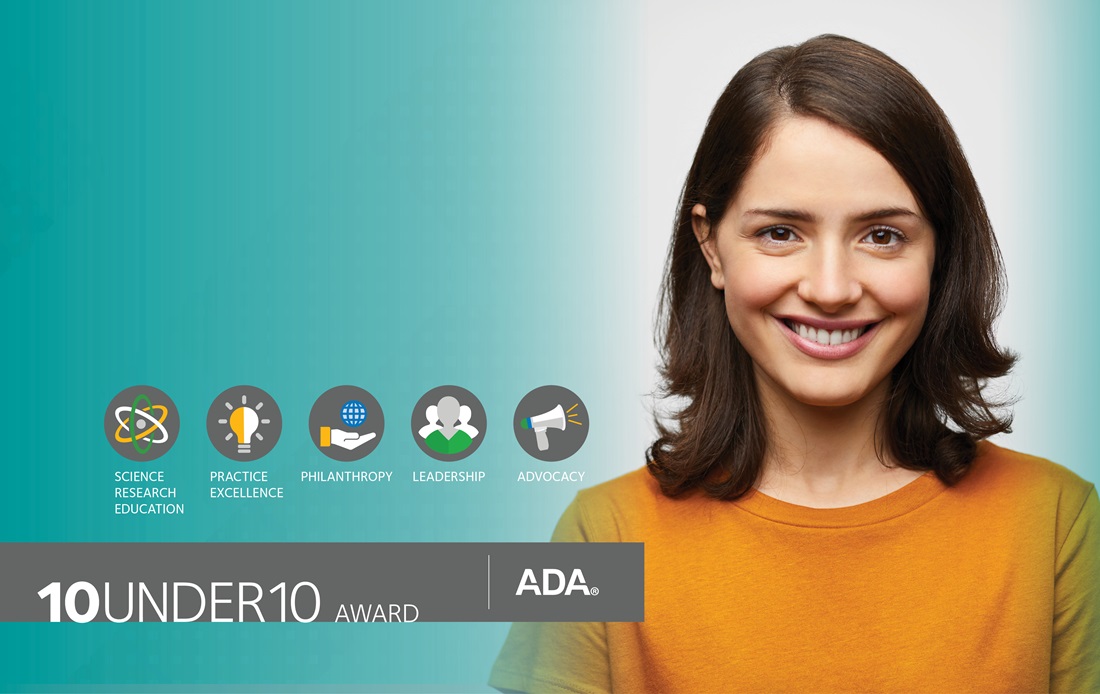 Banner image promoting 10 under 10 awards program