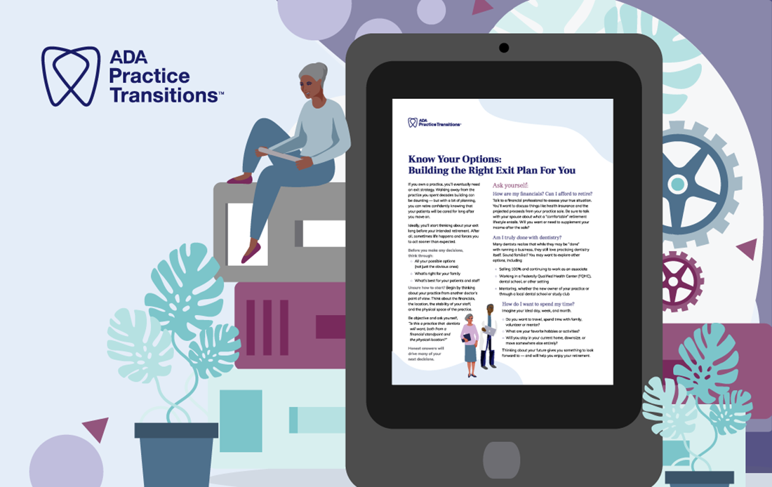 Know Your Options - ADA Practice Transitions