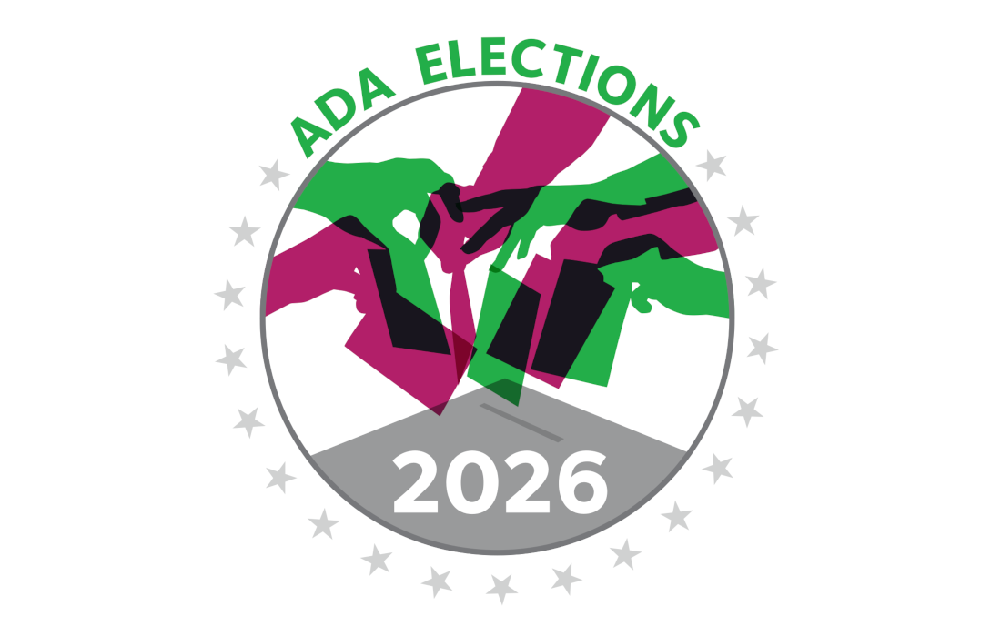 ADA elections 2026 logo