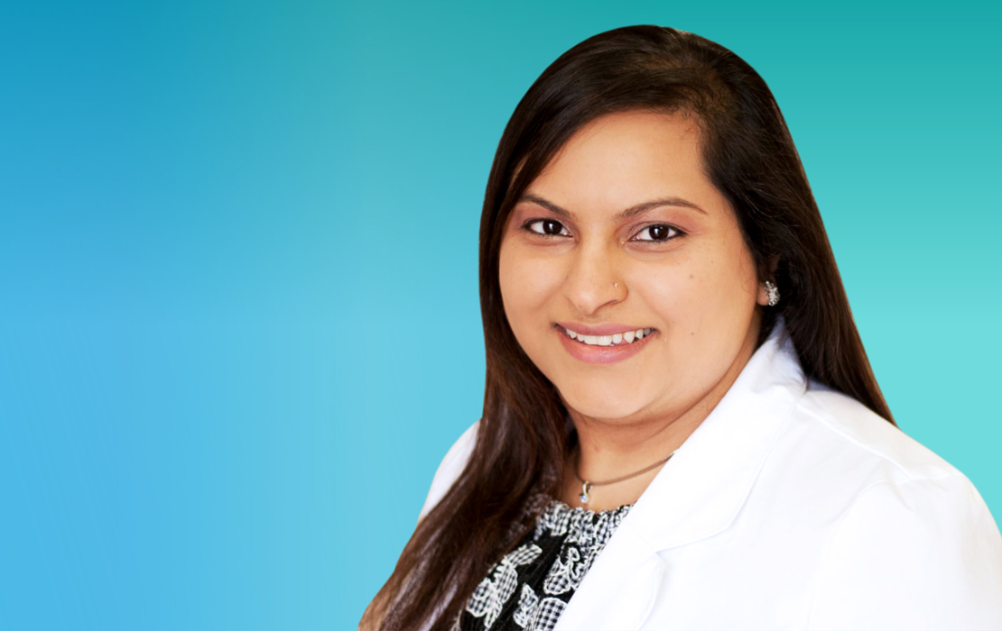 A photograph of Dr. Thakkar.