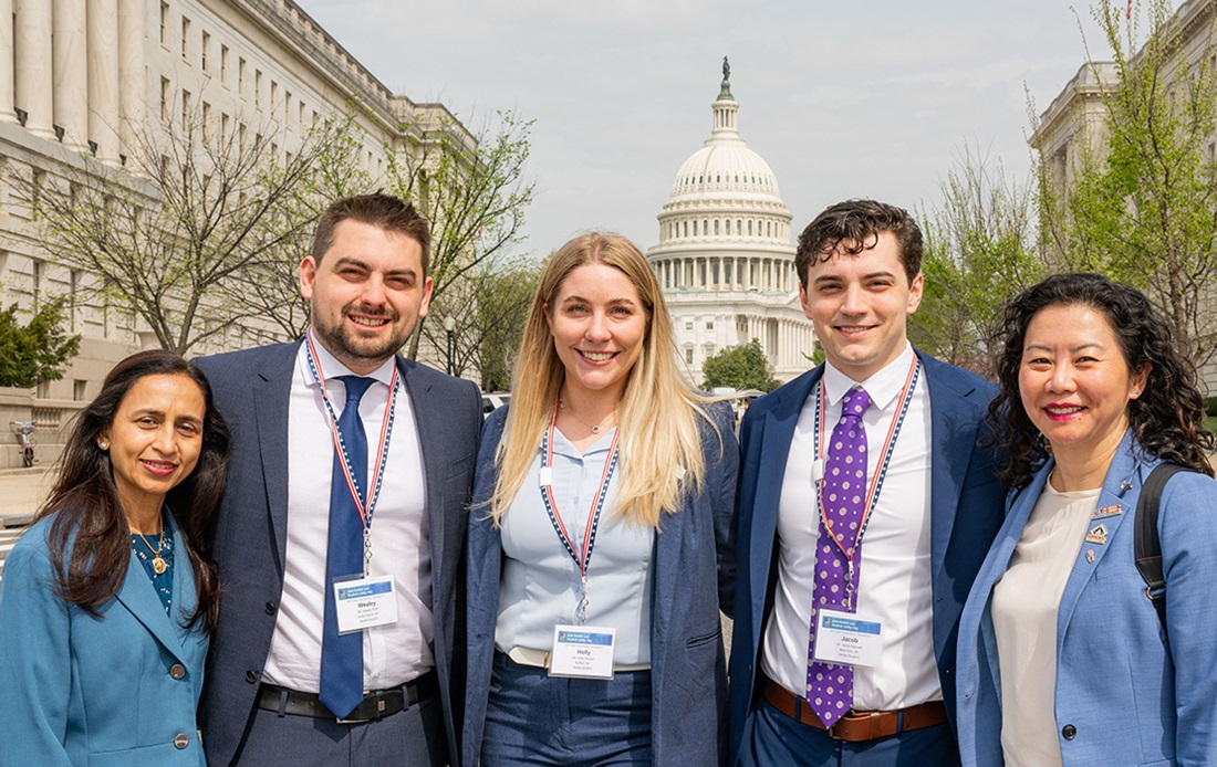 Group photo at capitol