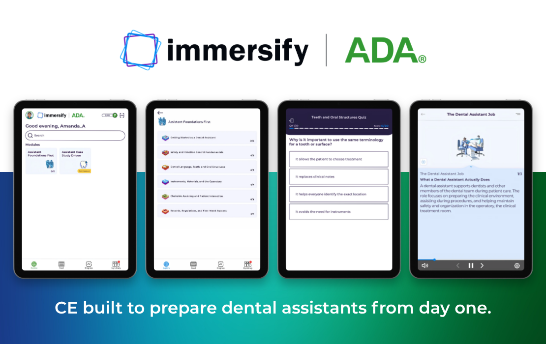 Tablets with course views