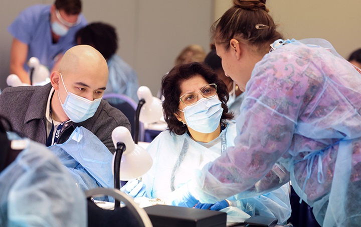 CE course participants learning