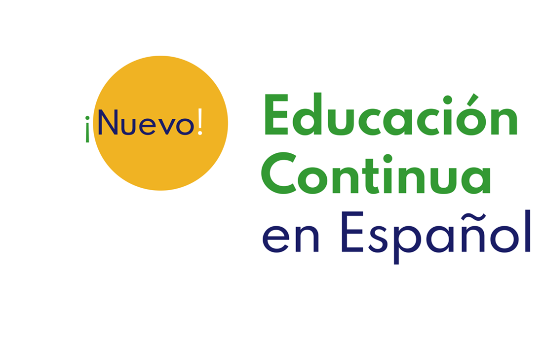 image of Continued Education in Spanish graphic
