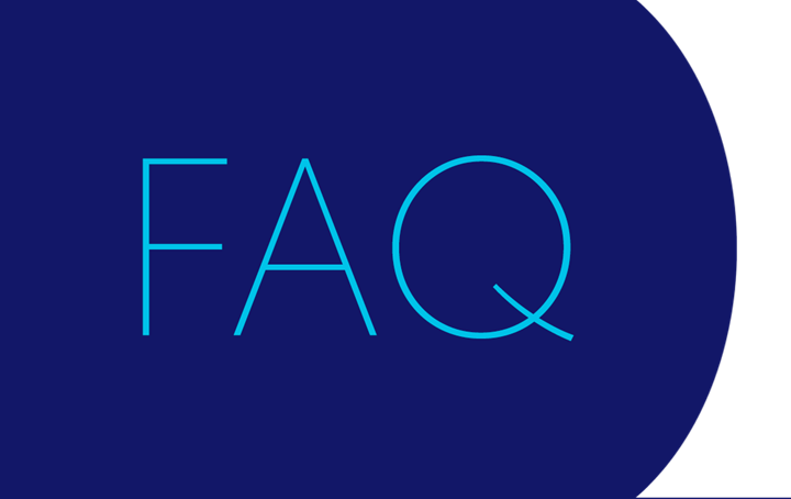 FAQ text graphic