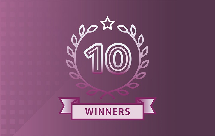 10 Under 10 Winners graphic