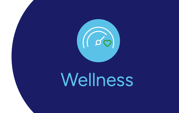 Wellness text graphic