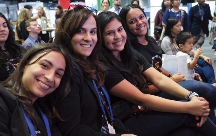 Happy attendees at SmileCon