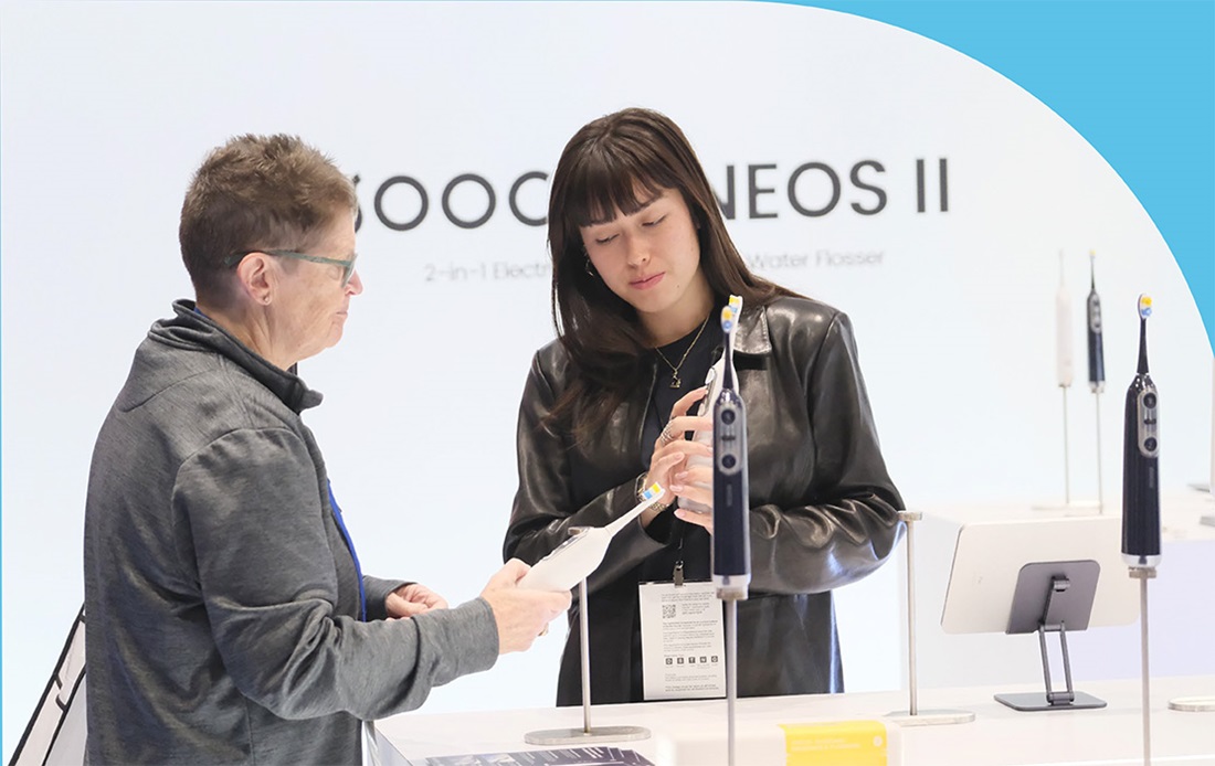 Innovation demonstration on electric toothbrushes