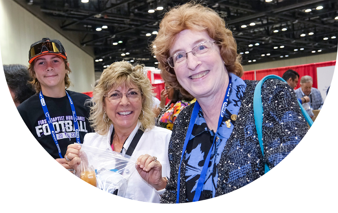 Attendees enjoying SmileCon