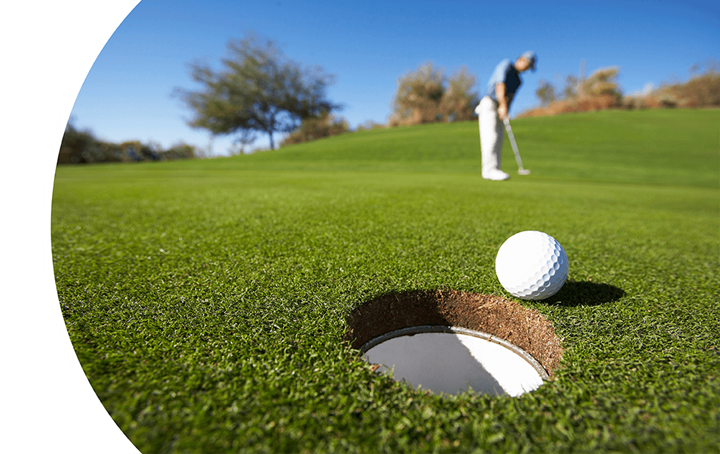 golfing image