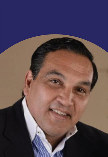 A photographic portrait of ADA Smilecon 2022 scheduled speaker, Dr. Rony Joubert Hued