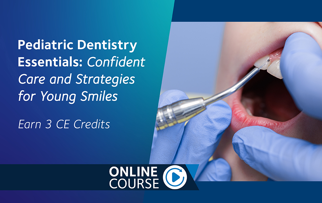 Dentist hands working on young patient - Online Course