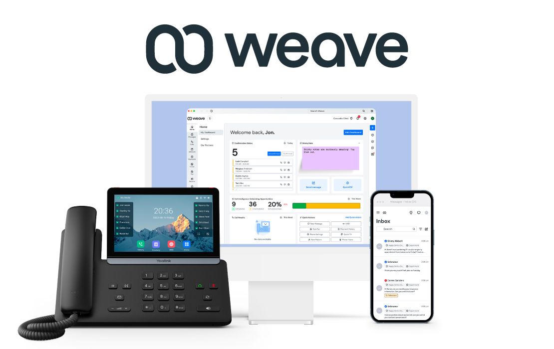 Weave — phone, computer, mobile