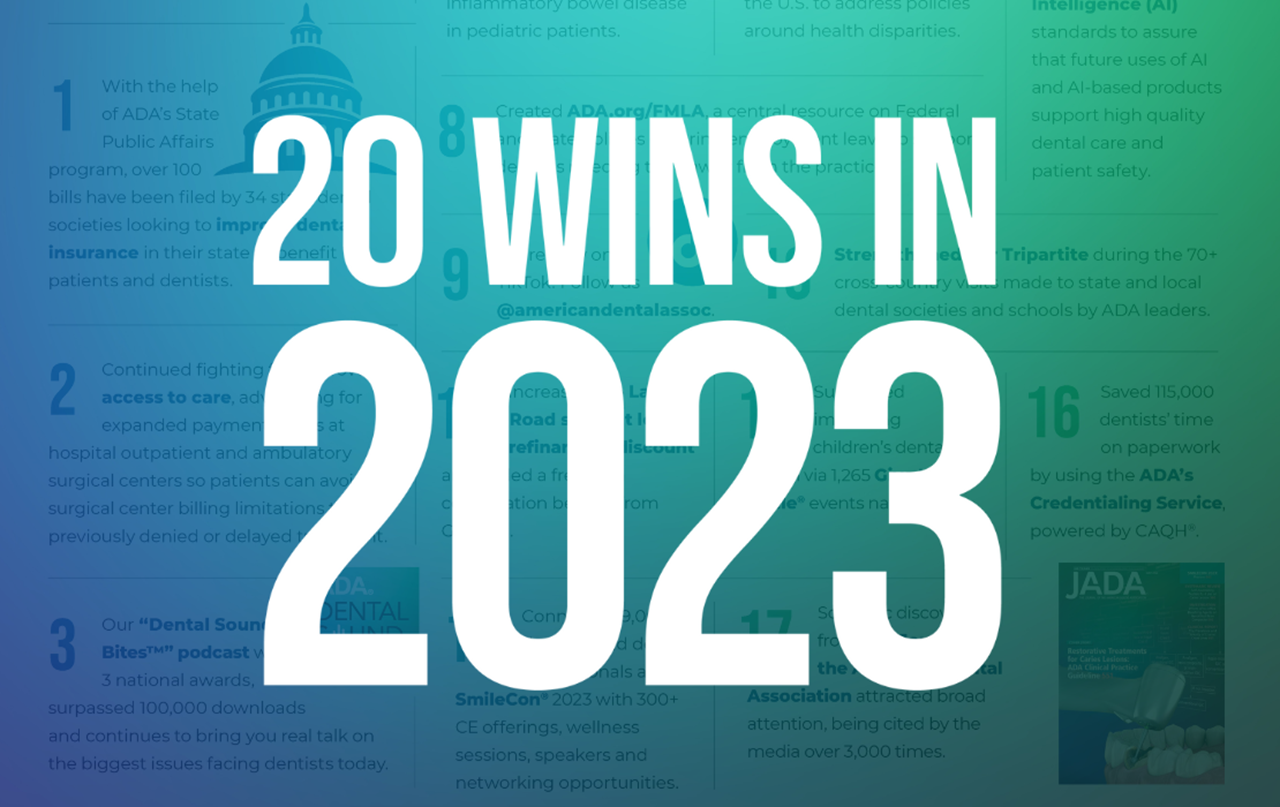 ADA 20 wins in 2023 graphic