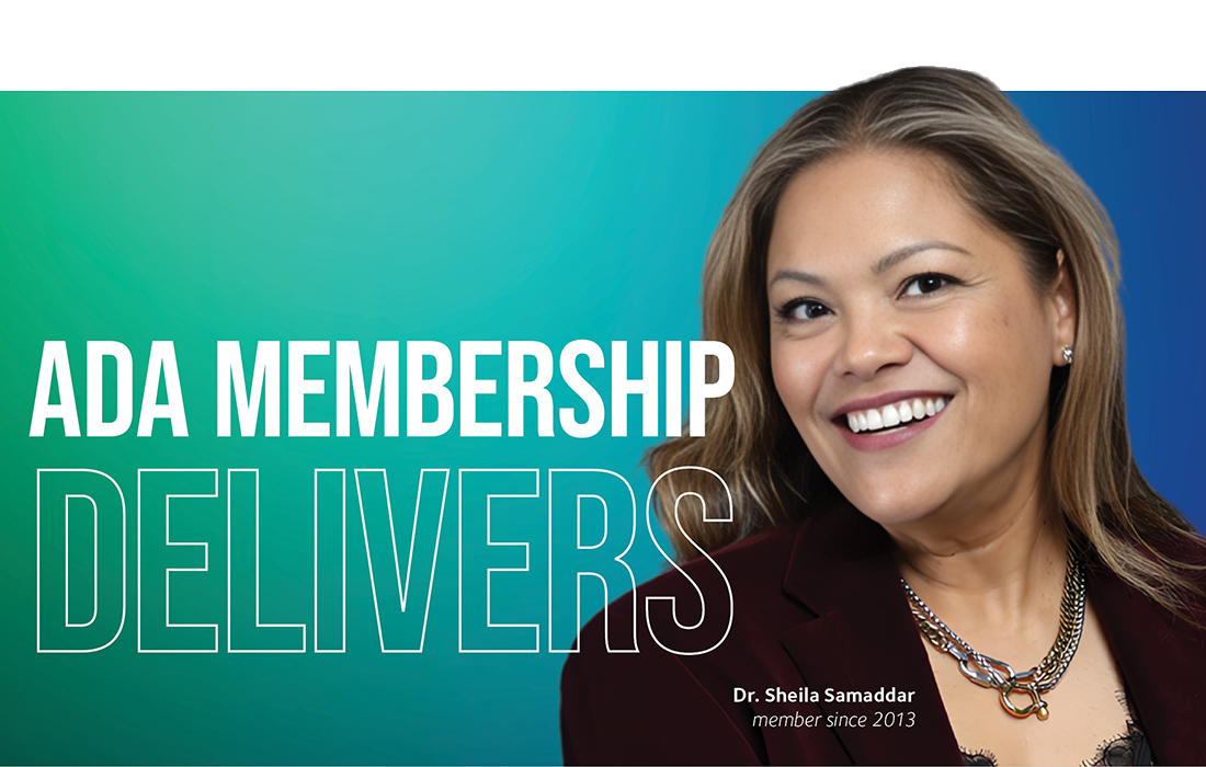 ADA Membership delivers - Dr.Samaddar
