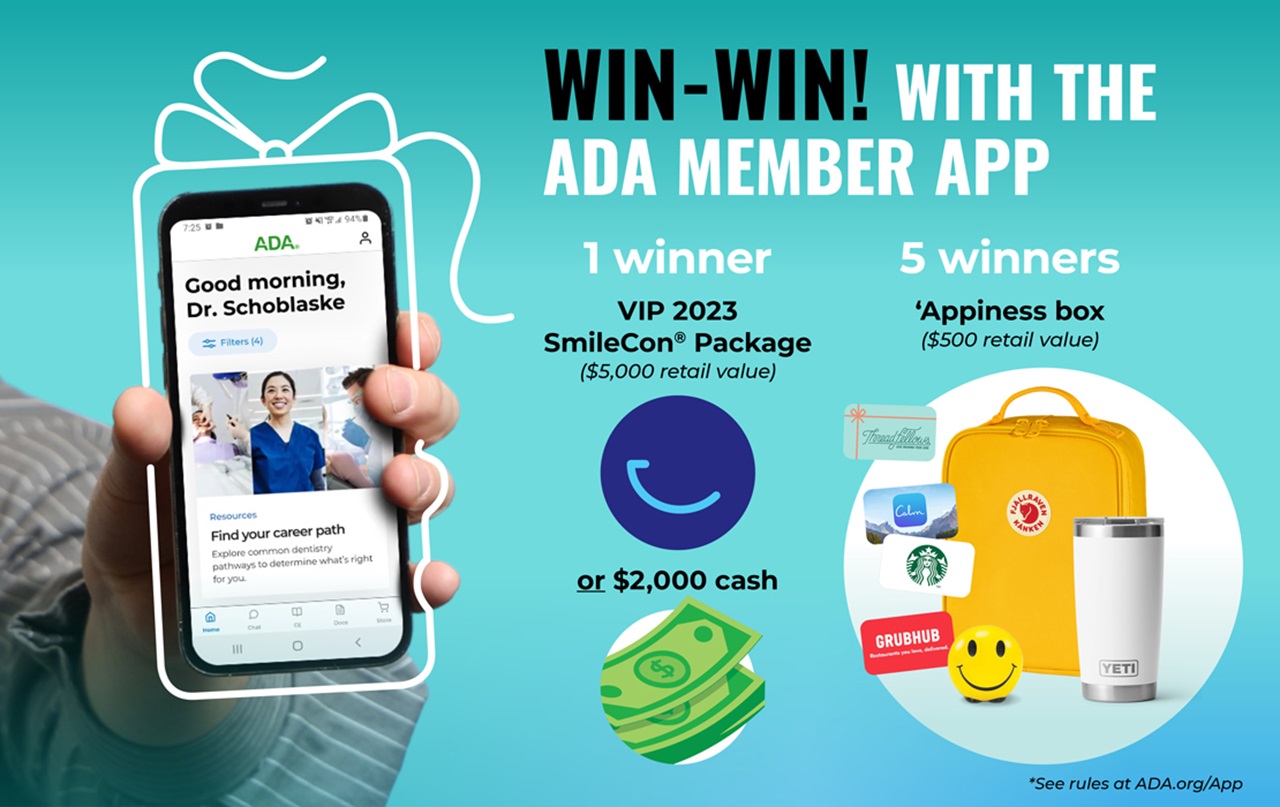Win-Win! With the ADA Member App