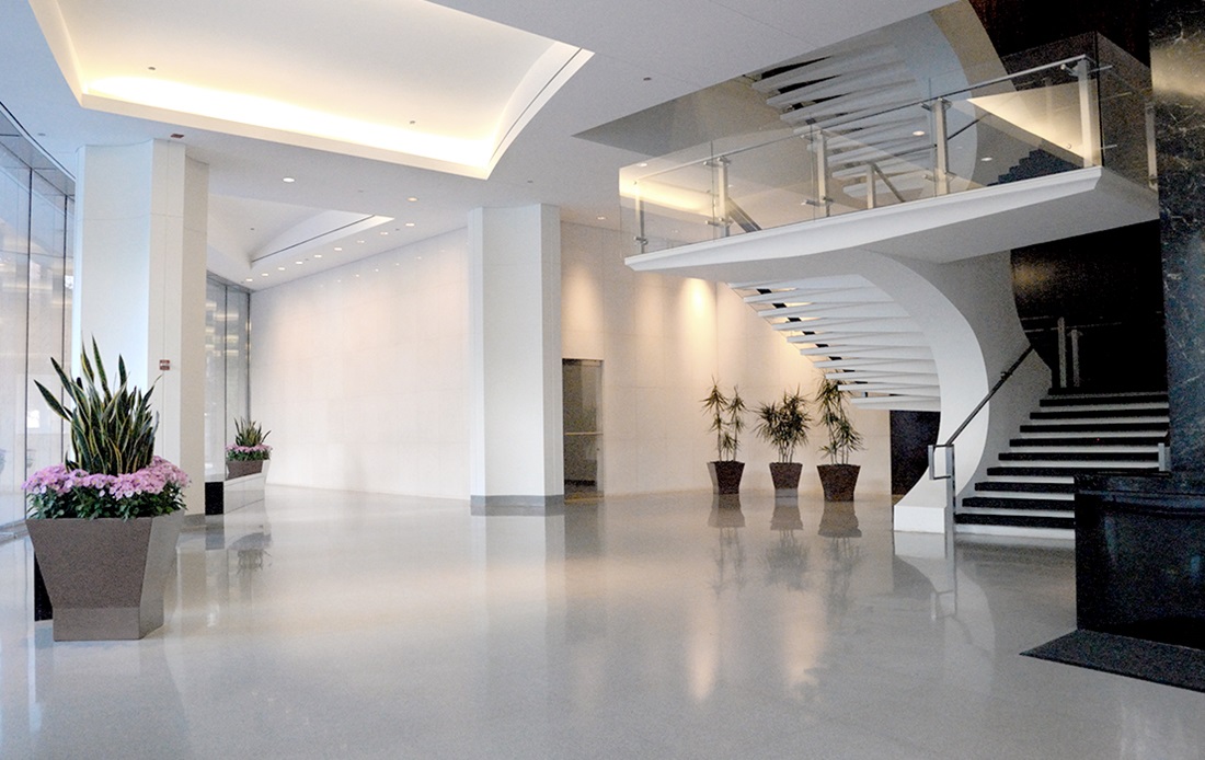 ADA building lobby