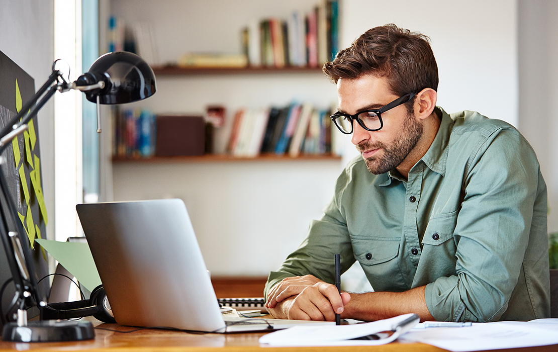 Man at Laptop