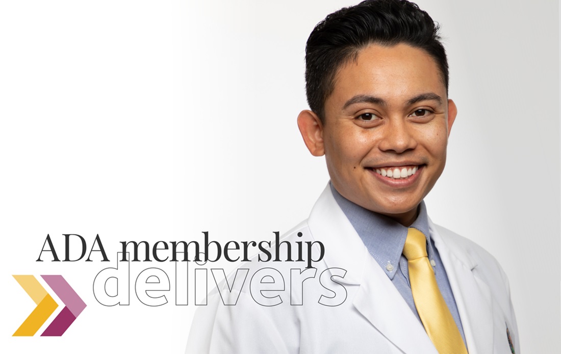 ADA Membership Delivers with an image of ADA member Dr. Pinsky