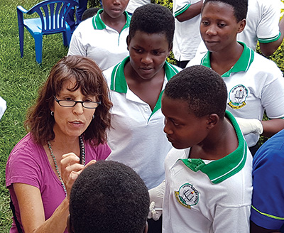 Dr. Jean Creasey, Uganda humanitarian