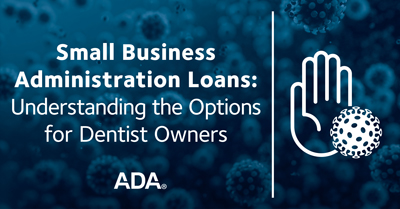 Small Business Administration Loans webinar graphic