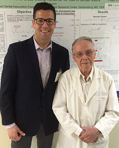 Photo of Drs. Marcelo Araujo and Ray Bowen