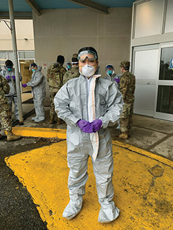 Image of Dr. Ryan Lee, a Massachusetts-based National Guard dental officer
