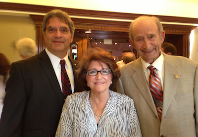 Photo of Dr. Cohlmia and parents