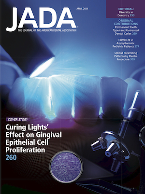 April JADA cover image