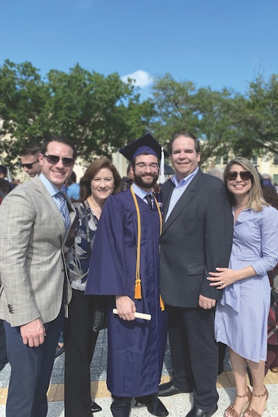 Photo of Dr. Sabates and family