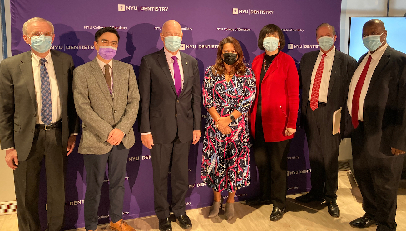 Group picture from NYU VETSmile launch