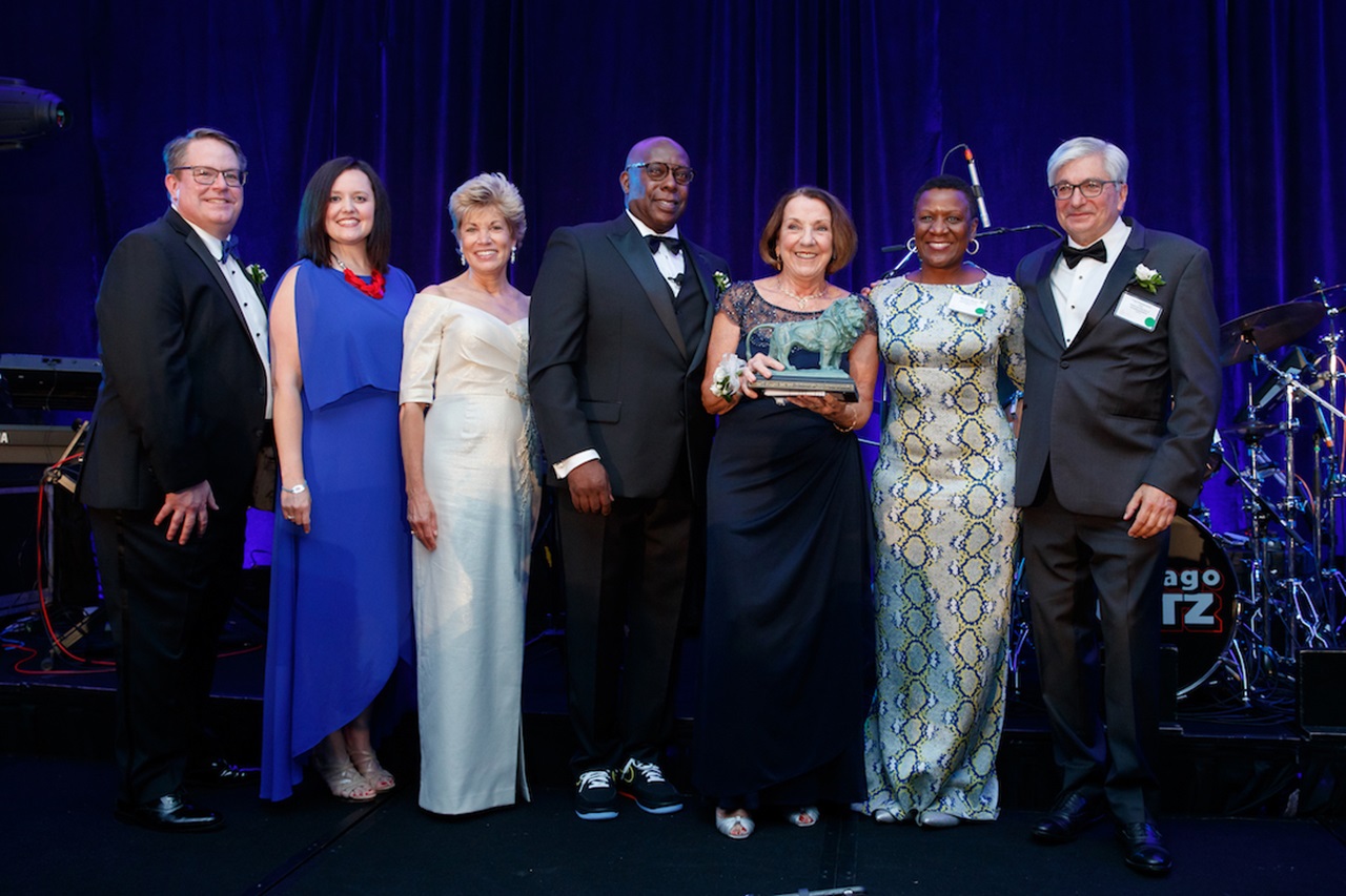 Photo of Dr. O'Loughlin award