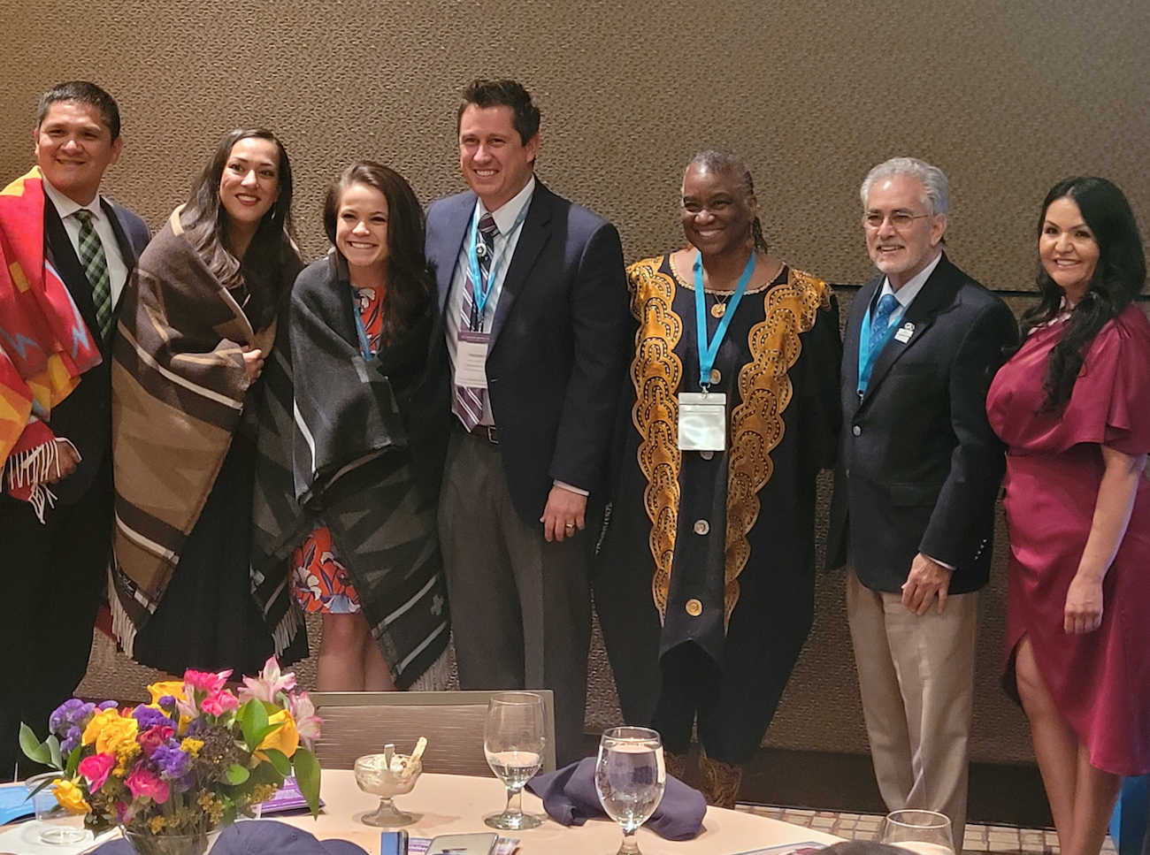 New graduates are honored at the Society of American Indians Dentists meeting in 2022.
