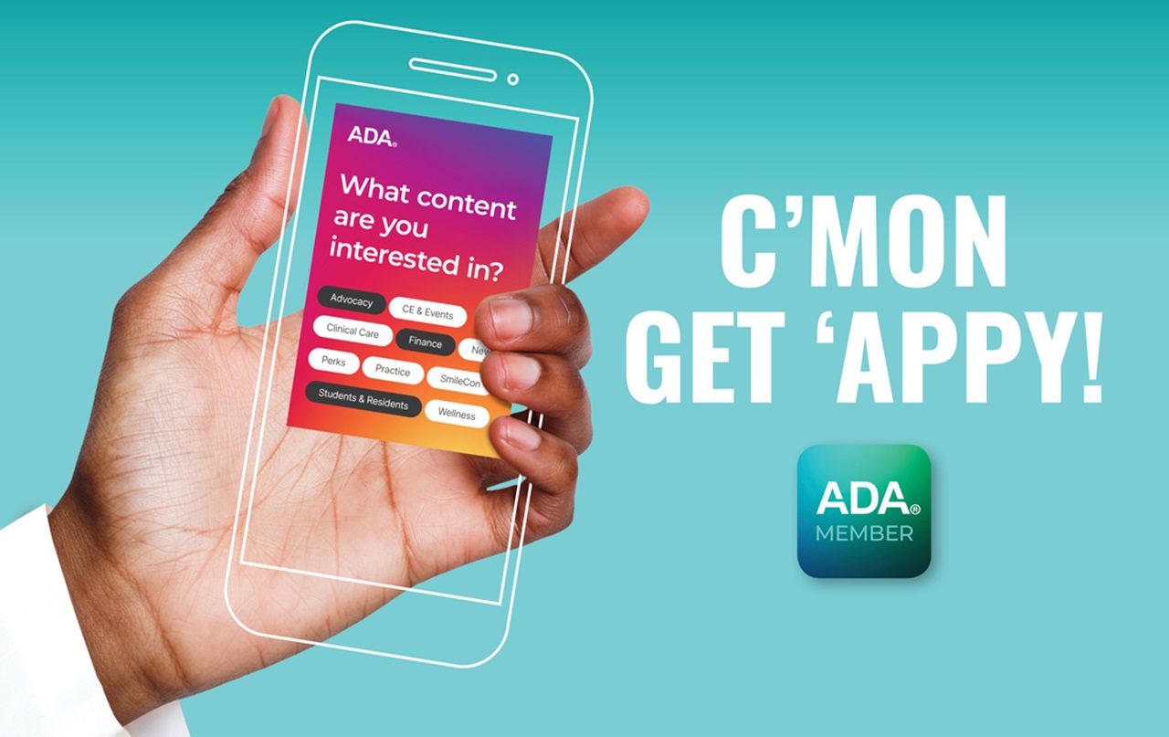Graphic of ADA Member App