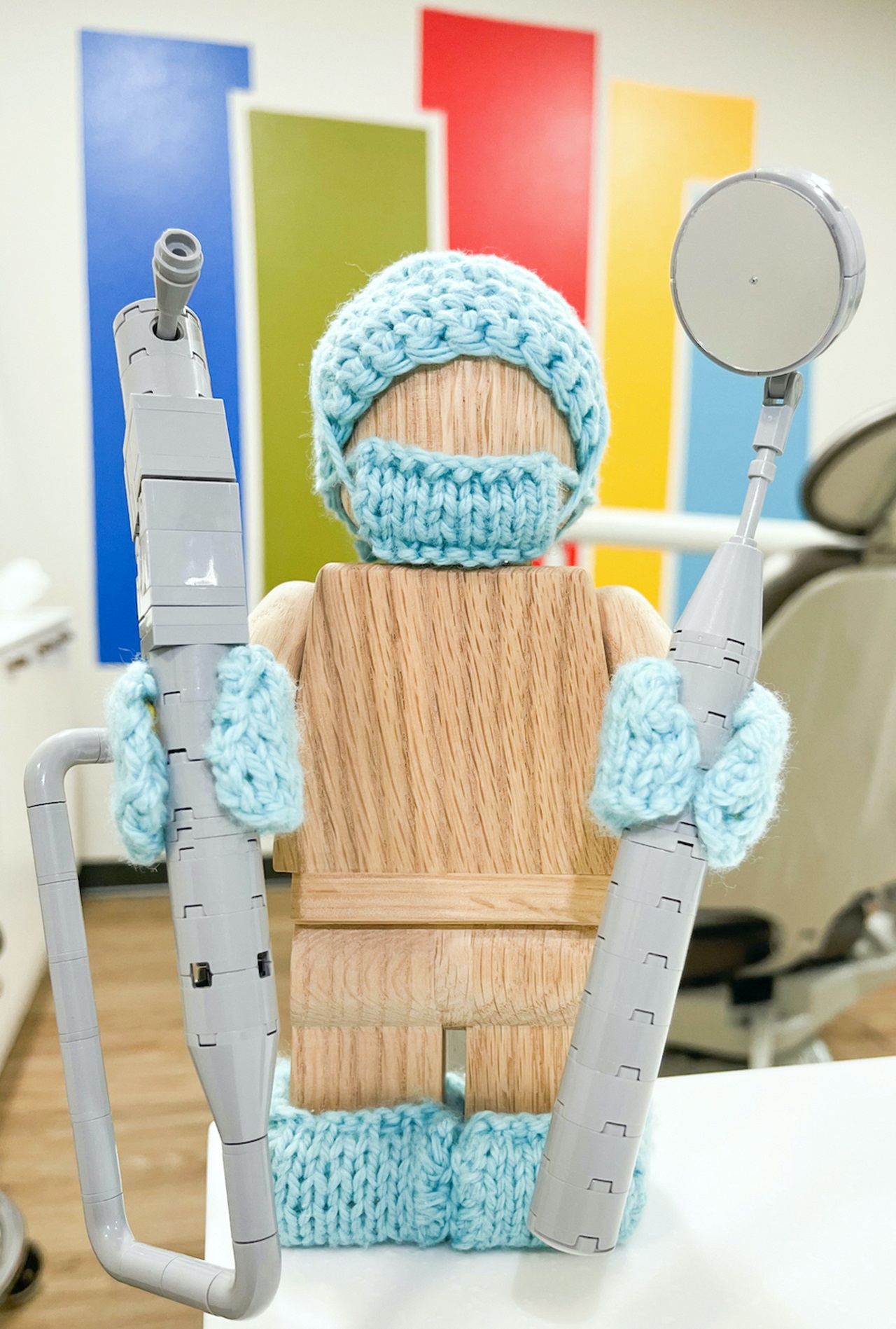 Photo of Lego dentist minifigure