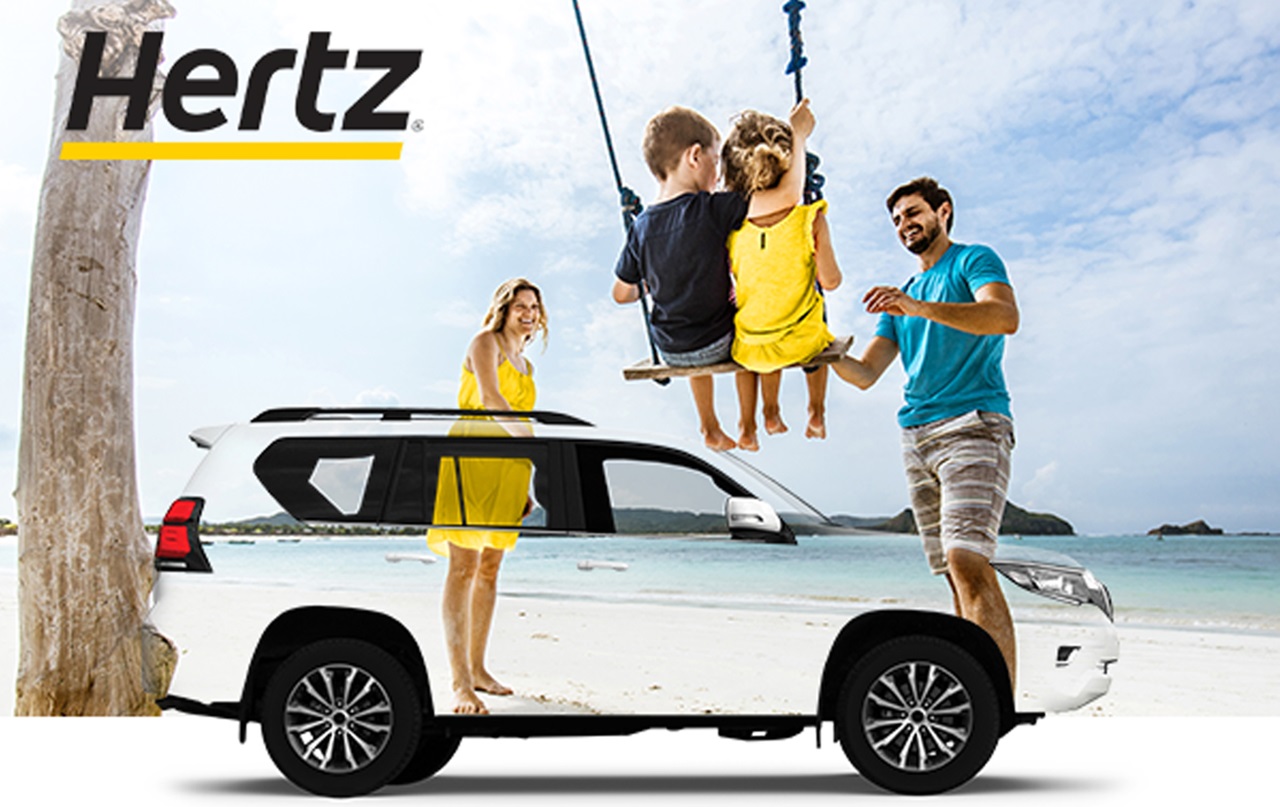 Image of Hertz rental cars