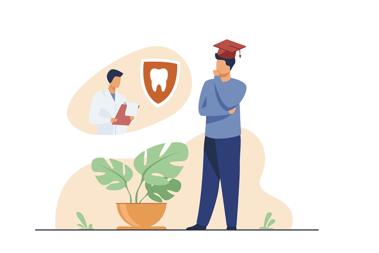 Graduate thinking about dental school