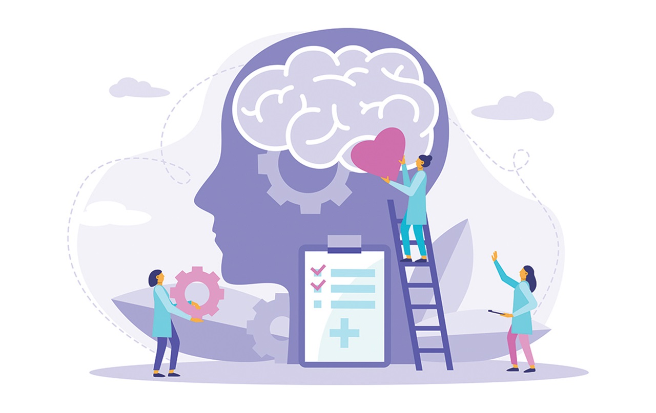 Mental health article cover art