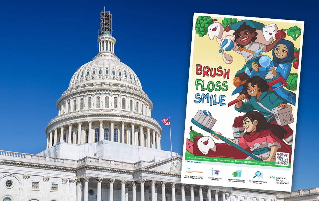 Image of 2023 NCDHM poster and US capitol