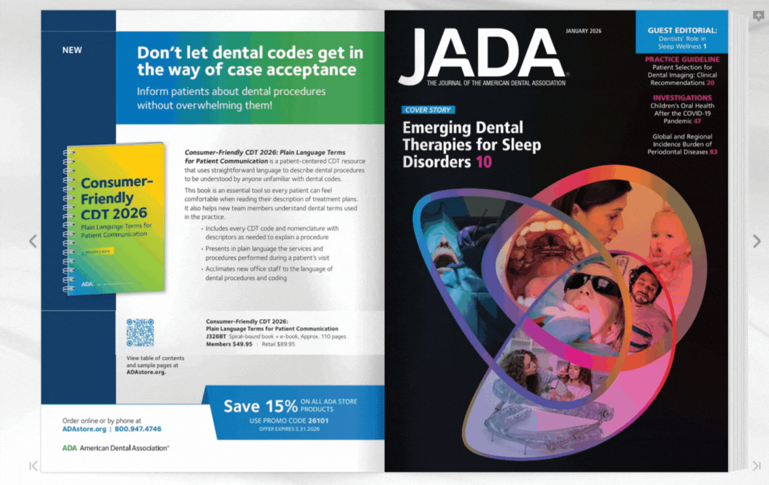 JADA Digi-edition cover