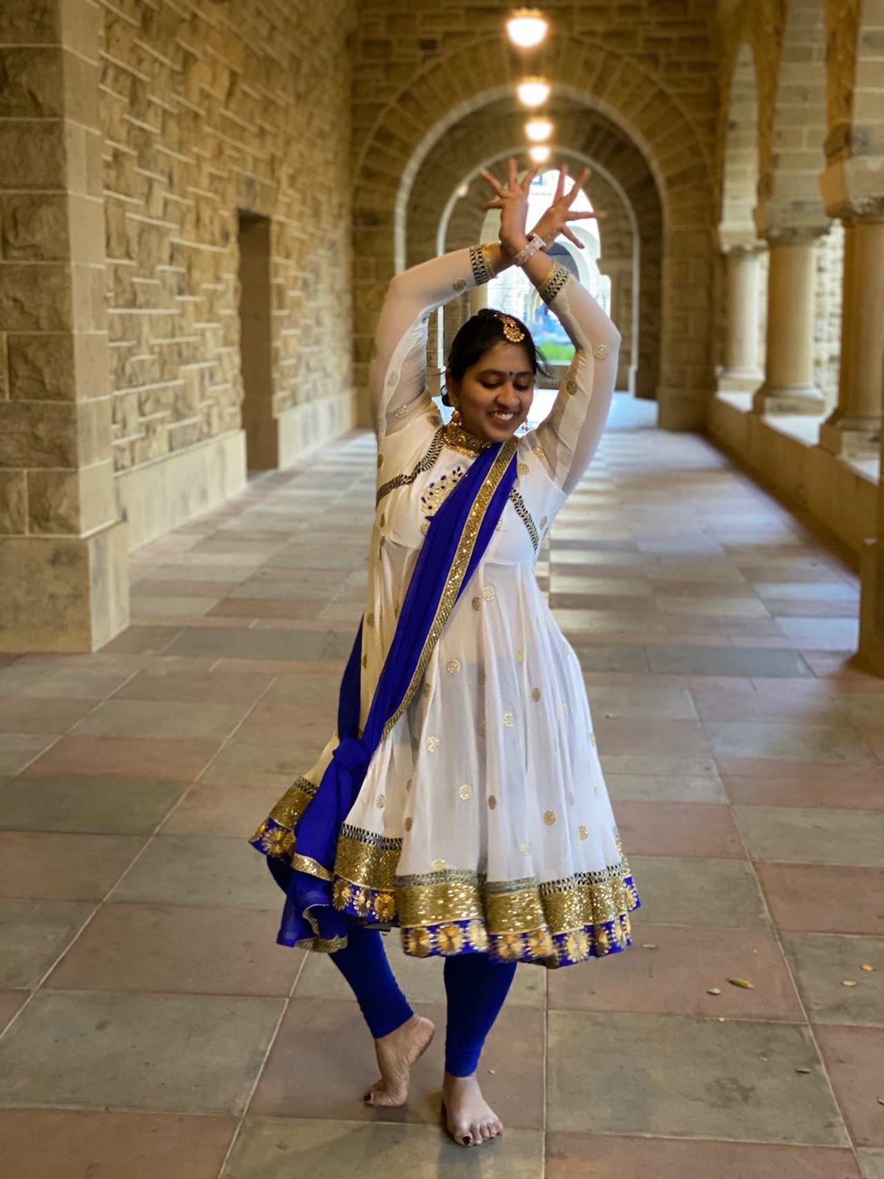 Photo of Dr. Venkatesh dancing