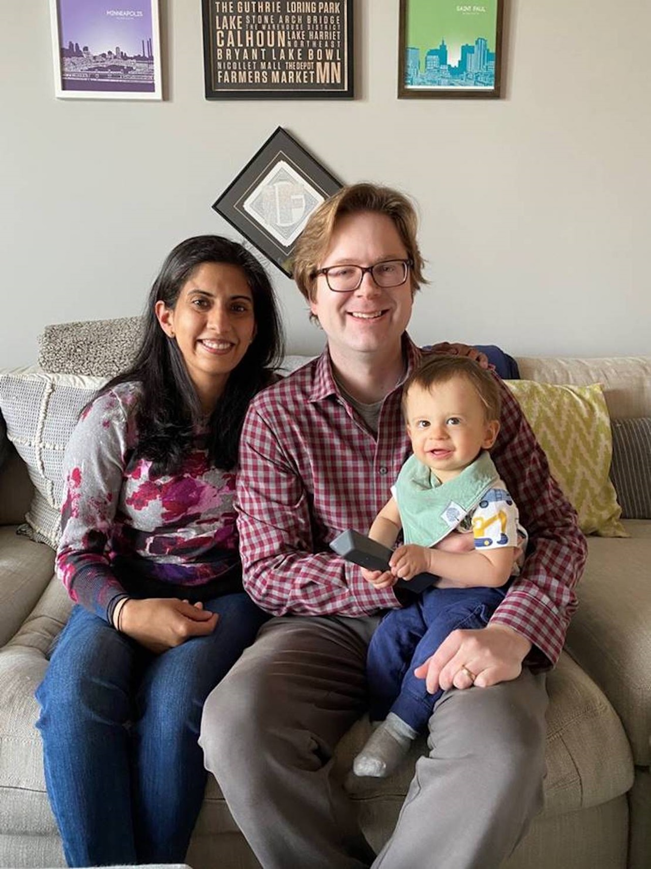 Photo of Dr. Rao with family