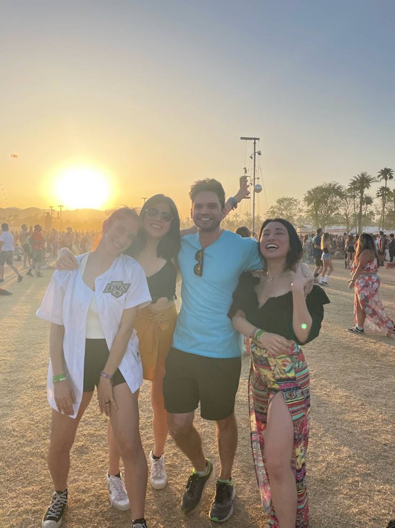 Photo of Dr. Sheinbaum at Coachella