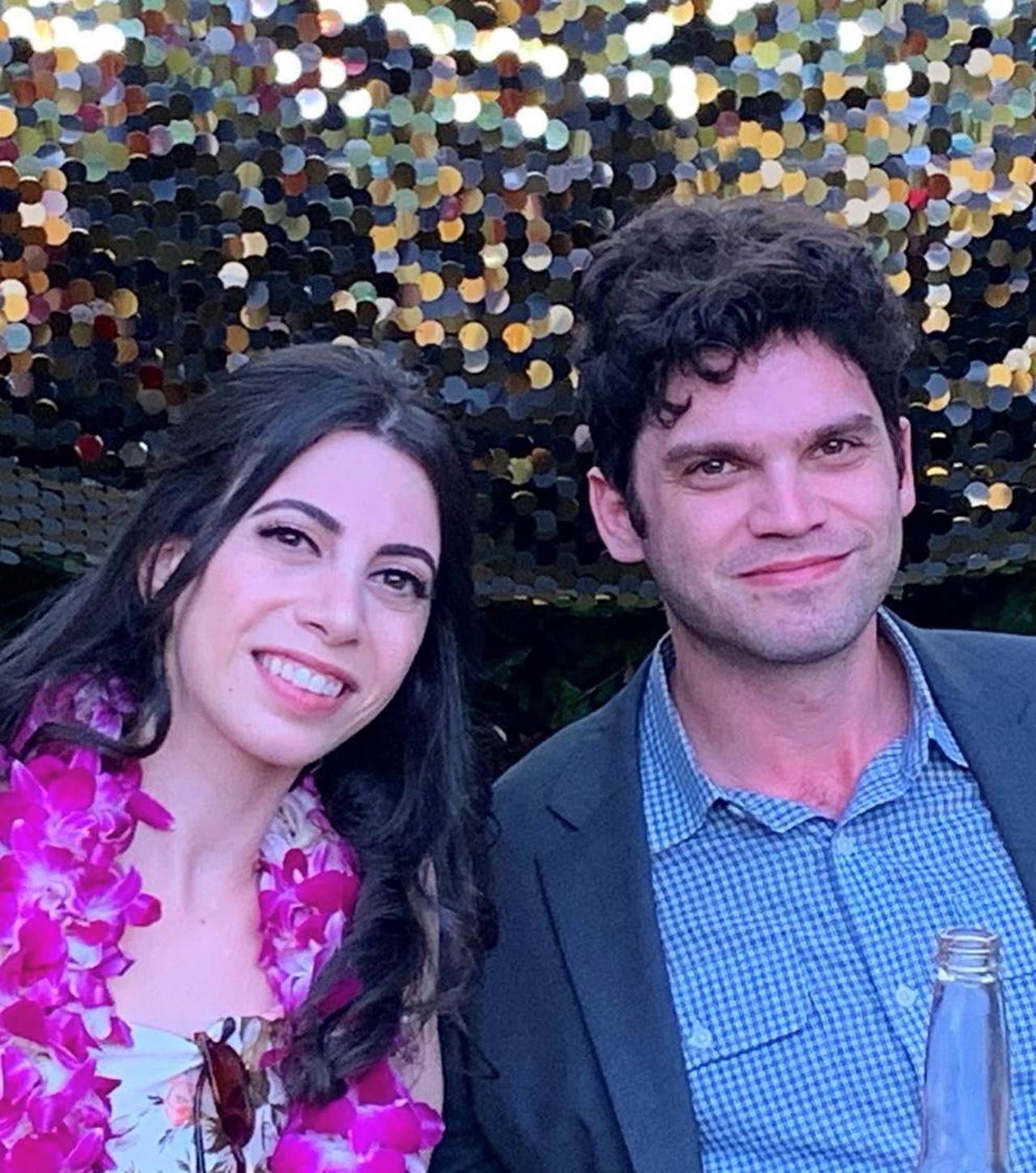 Photo of Dr. Sheinbaum with his fiancée, Nikka