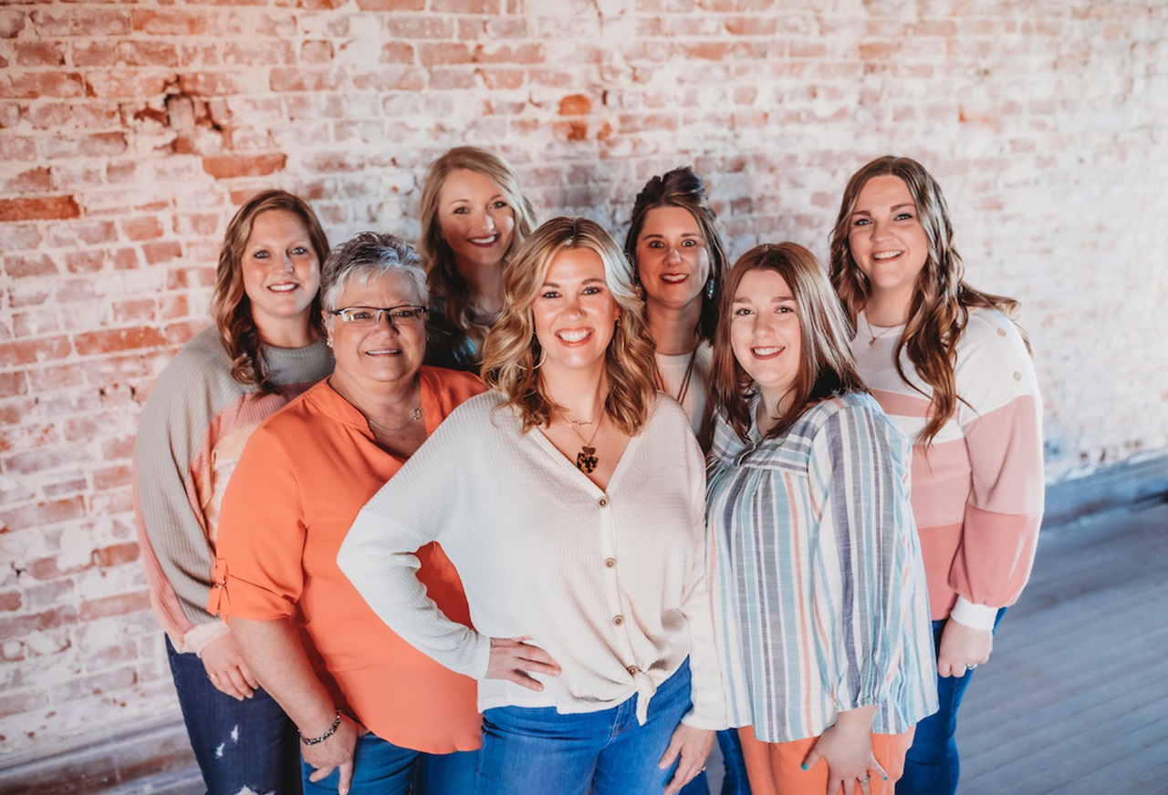 Photo of Dr. Bosch and her dental team