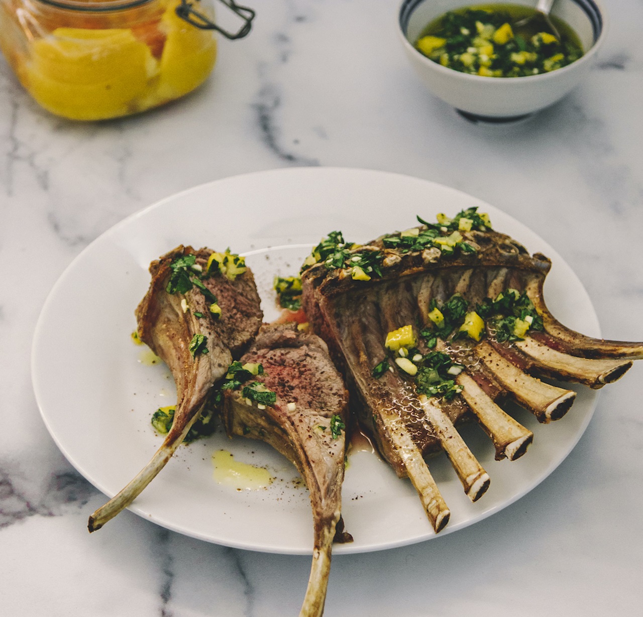 Photo of rack of lamb