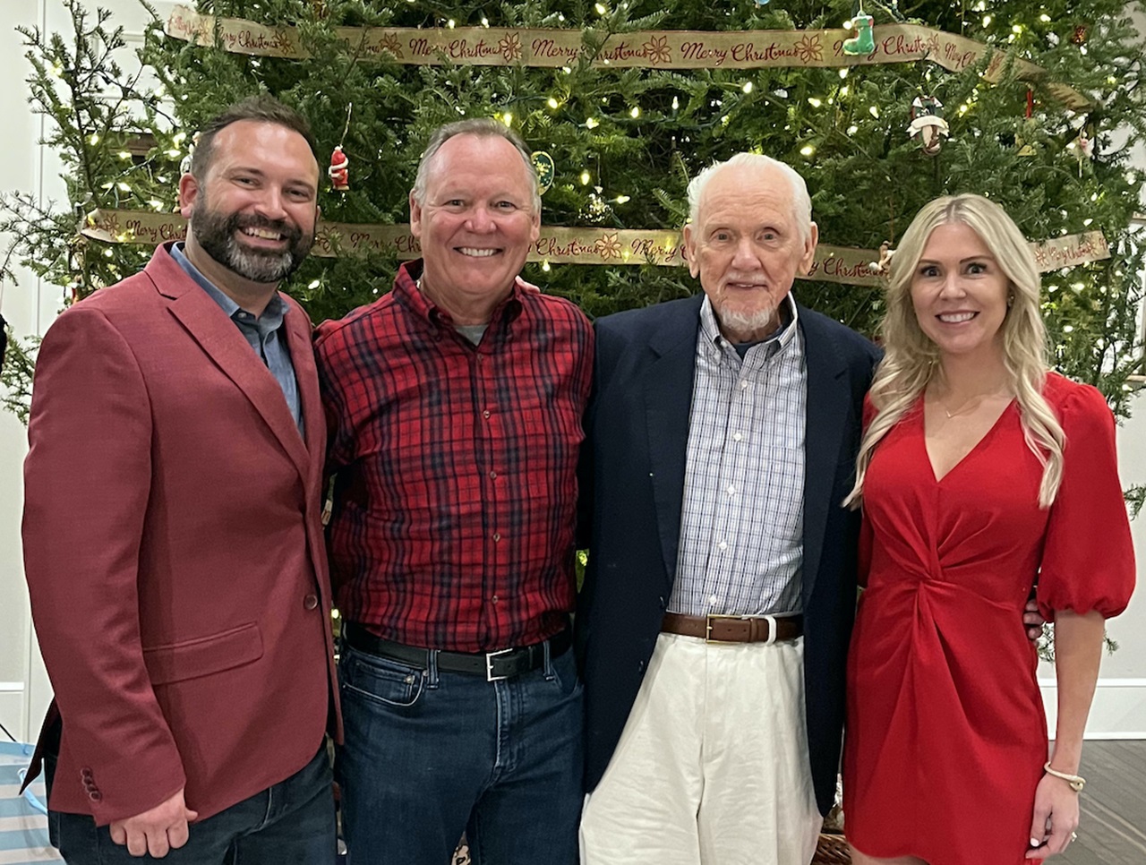 Photo of Dr. Mattingly with husband, father, grandfather